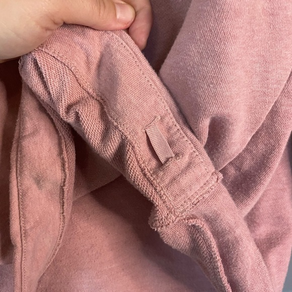 Fabletics pink high neck pull over workout sweatshirt size Large - Picture 4 of 5